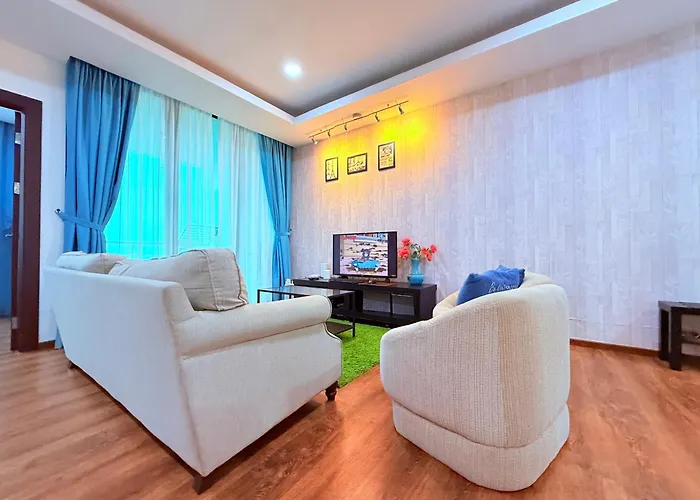 Kuching Vivacity Jazz Suite 3 Ym Homestay 3 Bedroom 2 Bathroom